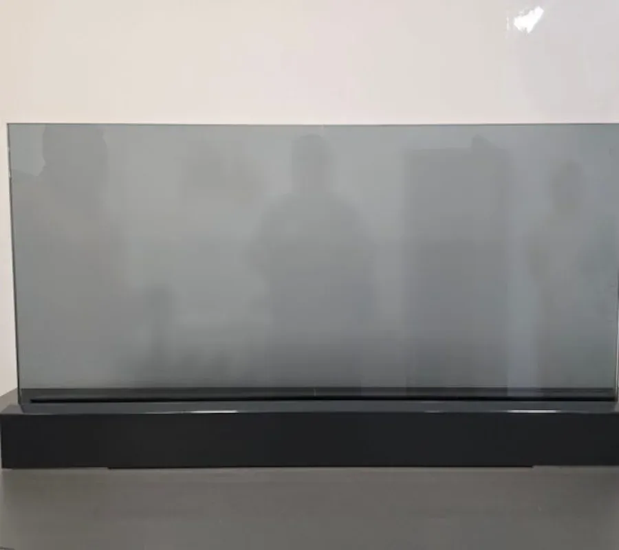 Panel sivog stakla - studijski prikaz
